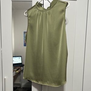 SHEIN Olive Green Sleeveless Top